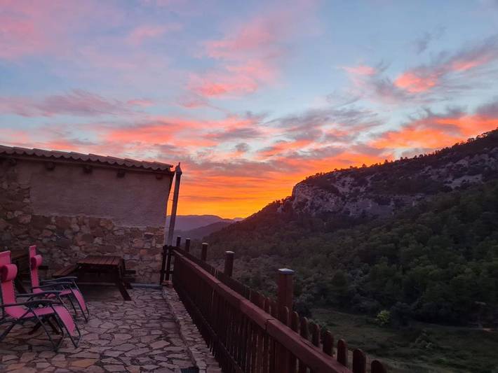 Casa rural para 2 personas, con terraza y vistas en Massis dels Ports - 2