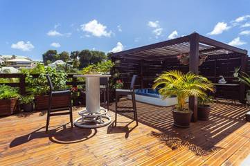 Gîte pour 6 personnes, avec terrasse et jacuzzi dans Plage de l’Anse Vinaigri