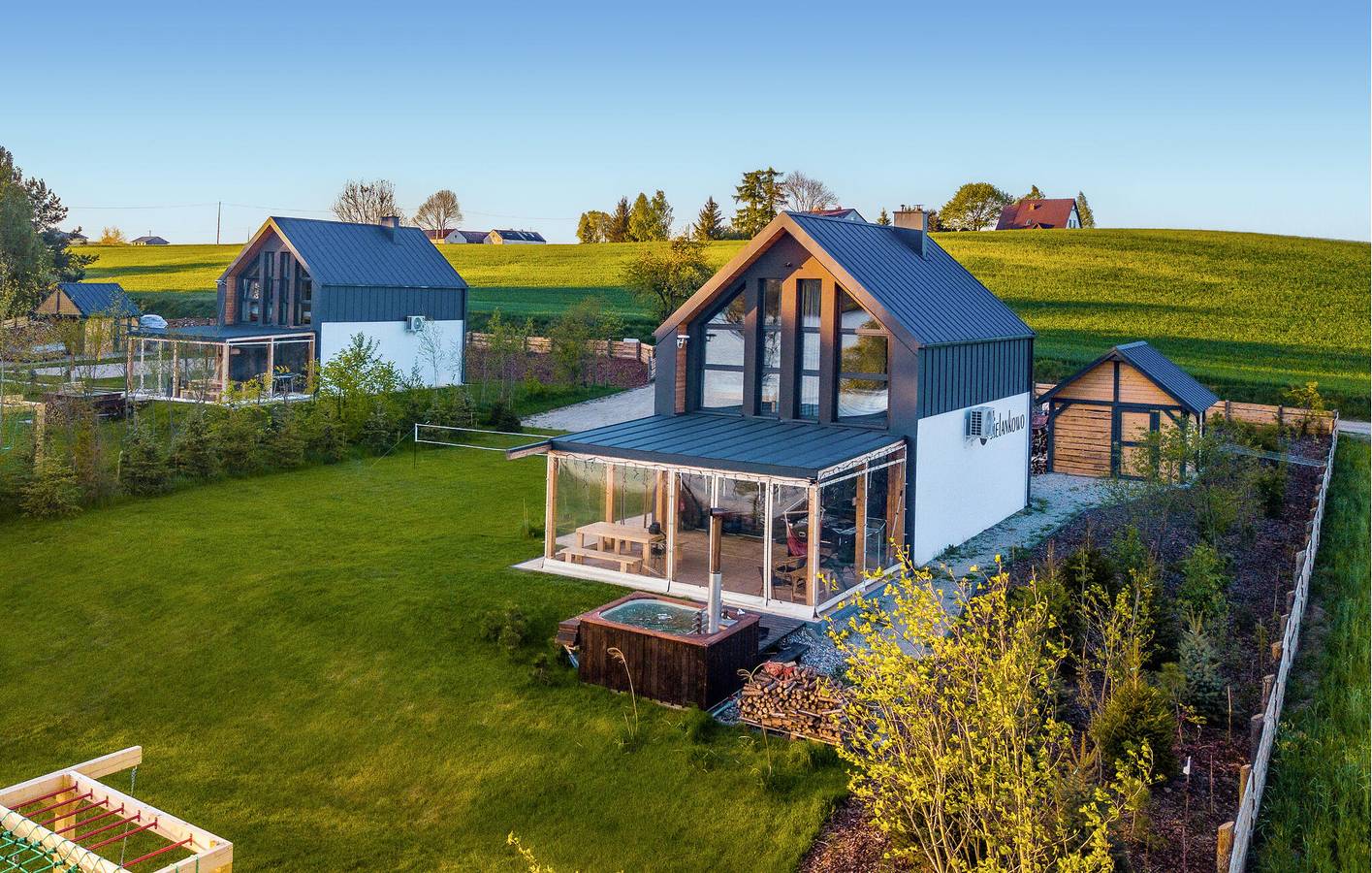 Ferienhaus für 8 Personen mit Seeblick in Kujawien-Pommern