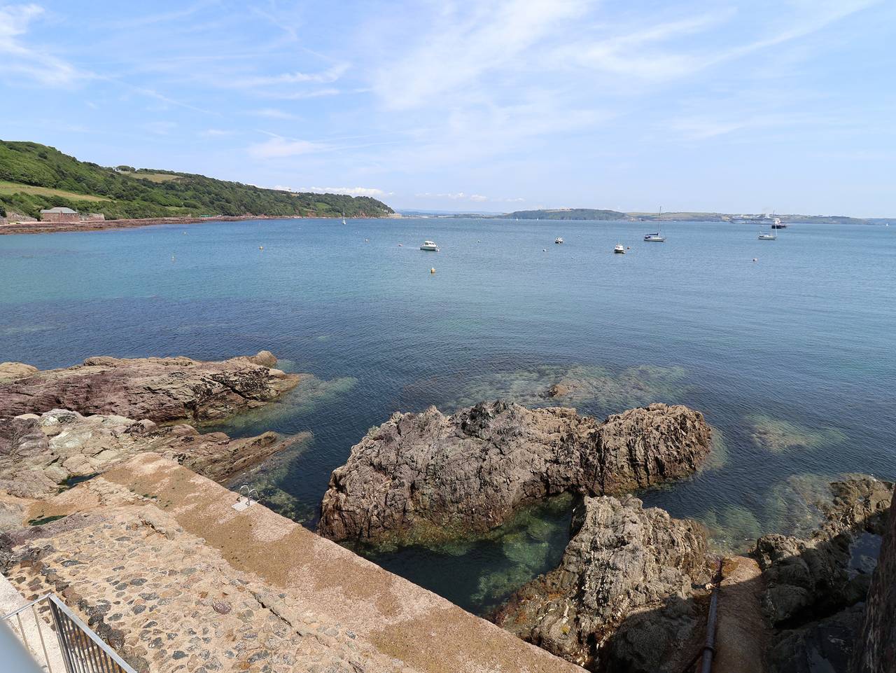 Marina in Kingsand and Cawsand, Cornwall