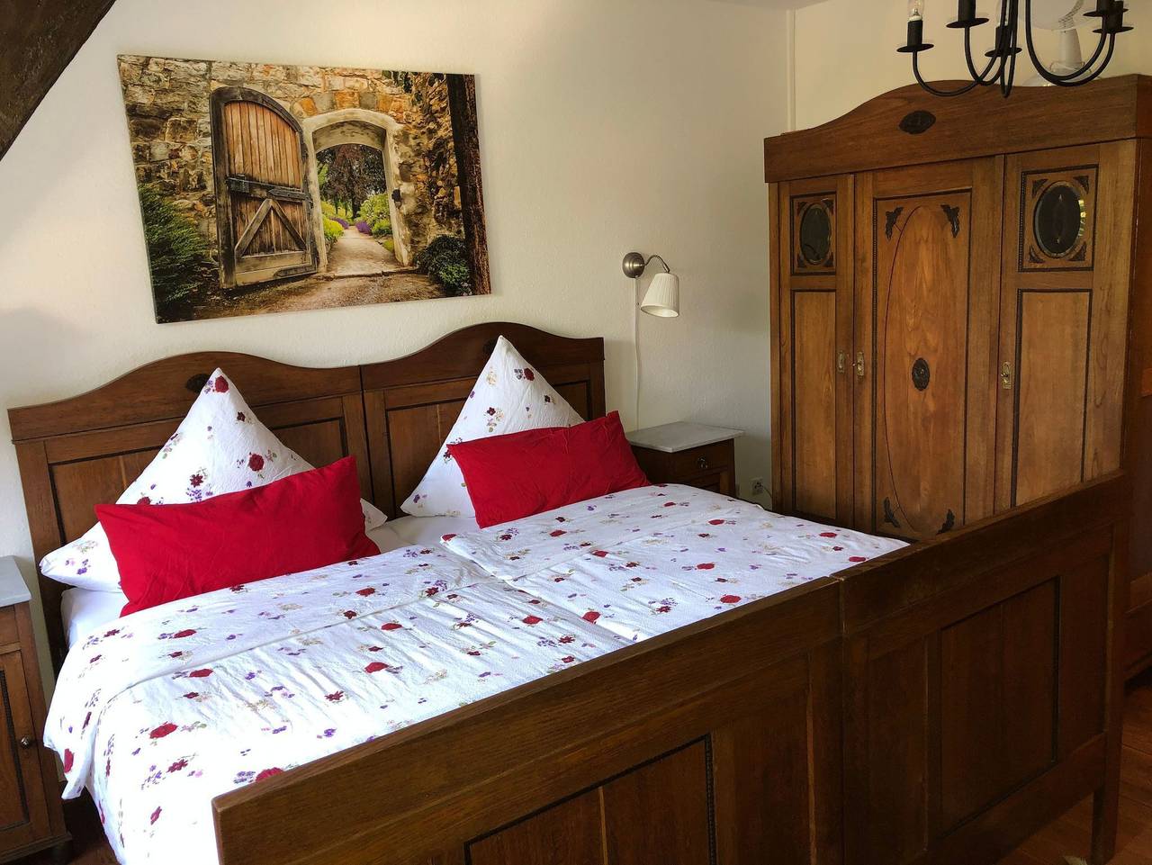 Pension - Hotel (garni) Altes Pastorat - Dz 1 Nacht 2 Betten in Langenhorn, Nordfriesland