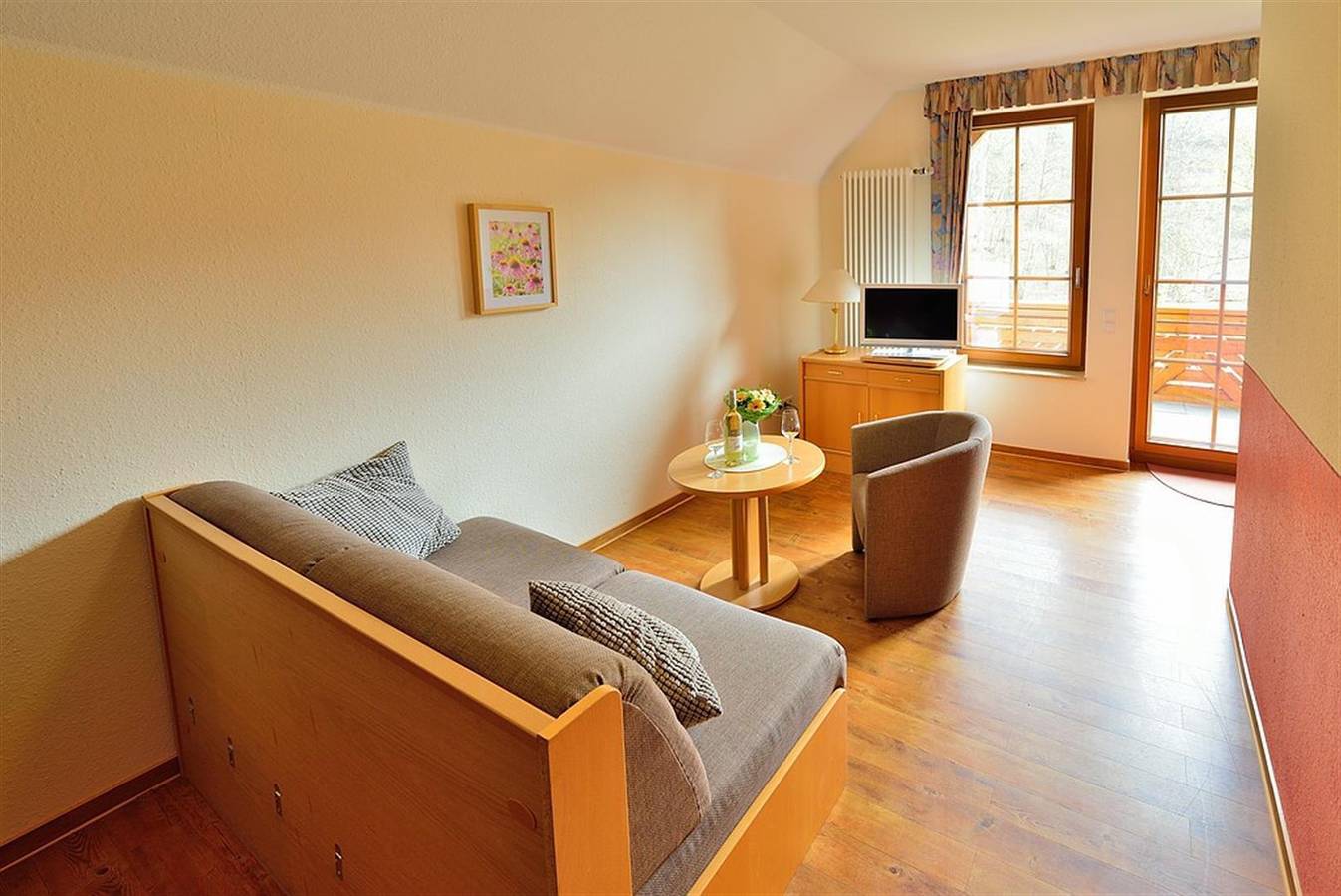 Zwei-Raum-Ferienwohnung in Emmelshausen, Hunsrück