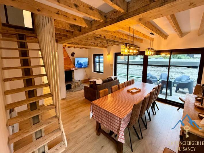 Chalet pour 12 personnes, avec terrasse à Mont-Dore - 2