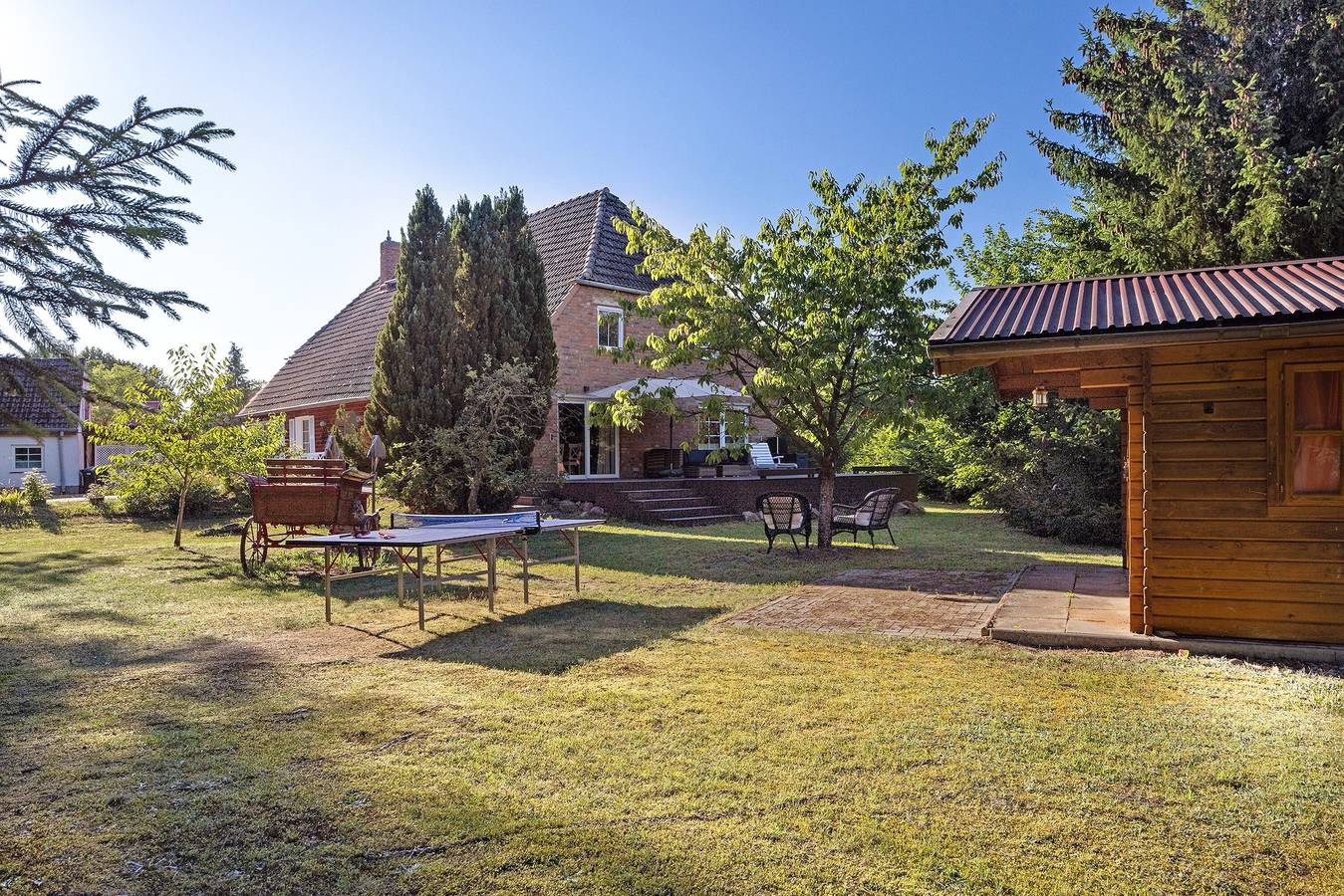 Ferienhaus 'Landhaus Schwerin' mit Wi-Fi in Kirch Jesar, Ludwigslust-Parchim