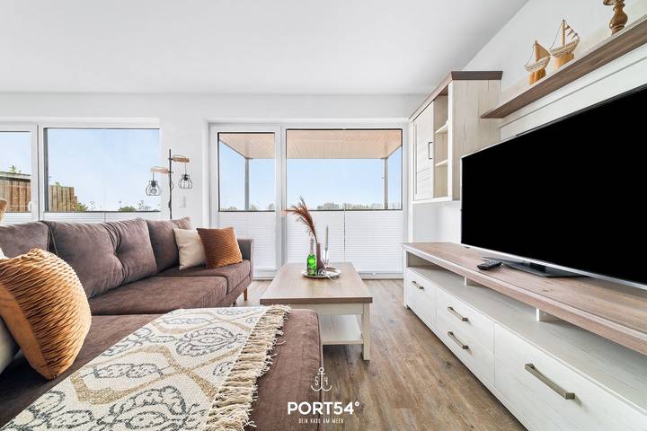Ferienwohnung für 4 Personen, mit Garten und Ausblick, mit Haustier
