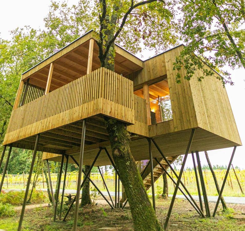 Cabañas Enoturismo María Manuela in Boqueijón, Provincia de La Coruña