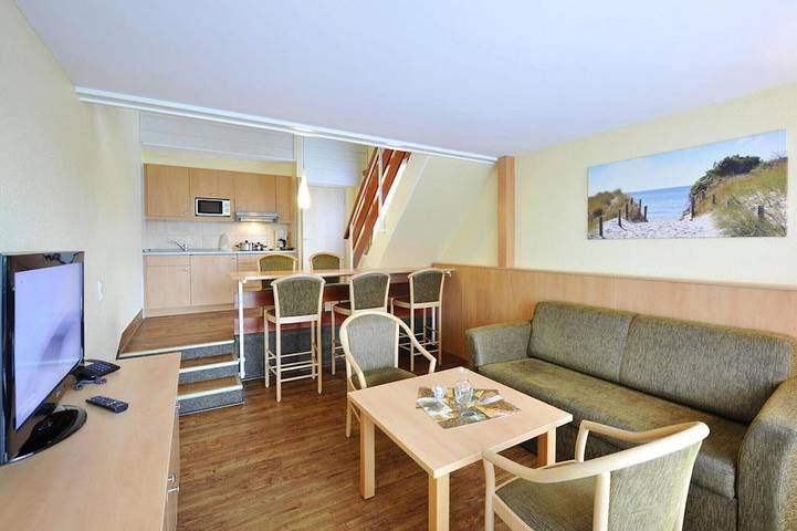 Ferienhaus für 5 Personen, mit Sauna und Balkon sowie Whirlpool in Wangels