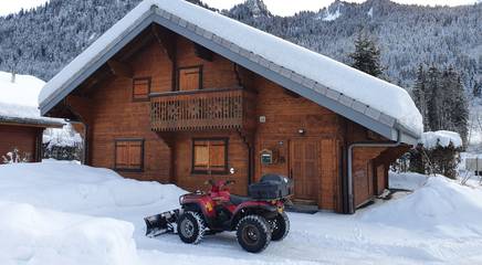 Chalet pour 6 personnes, avec balcon et sauna, animaux acceptés à La Chapelle-d'Abondance