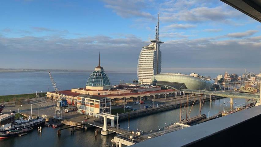 Ferienwohnung für 2 Personen, mit Balkon rund um die Havenwelten - 2