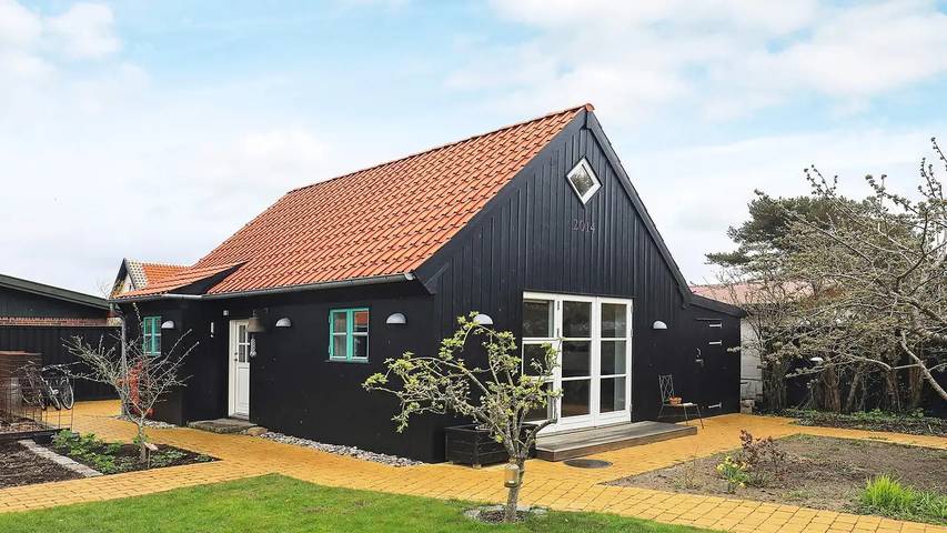 Feriehus for 5 personer, med terrasse i Skagen