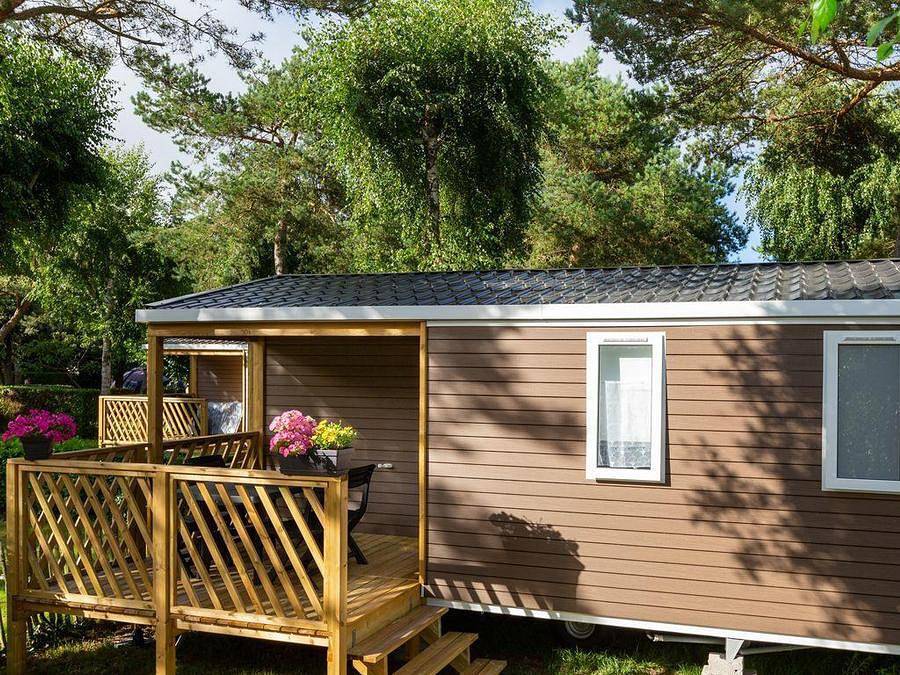 Camping Le Both d'Orouet - Mobilheim 4 personen - L'Ecrin 2 Schlafz. 4 Pers. in Saint-Jean-de-Monts, Vendée