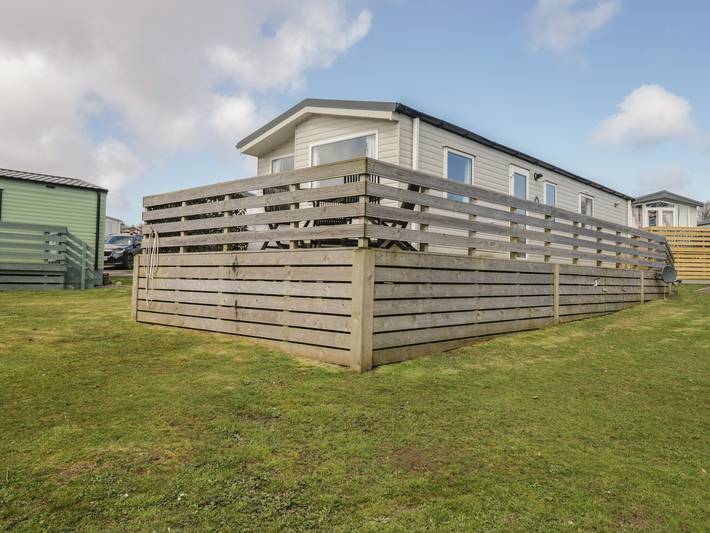 Campingvogn for 4 personer, med Badebasseng i Skottland