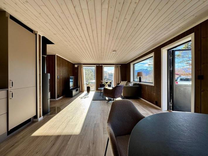 Ferienhaus für 5 Personen, mit Balkon und Terrasse sowie Garten und Ausblick in Tingvoll - 4
