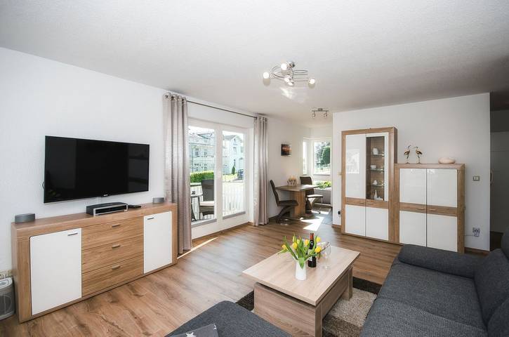Apartament wakacyjny dla 3 osób, z balkon w Sassnitz