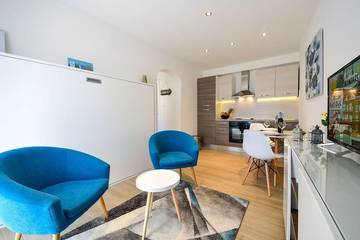 Ferienhaus für 2 Personen, mit Balkon/Terrasse und Terrasse in Rijeka