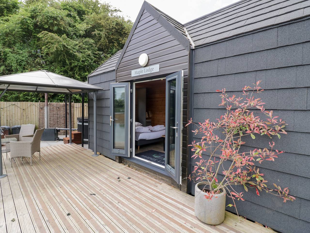 Cabaña para 2 personas con jardín in Oxfordshire