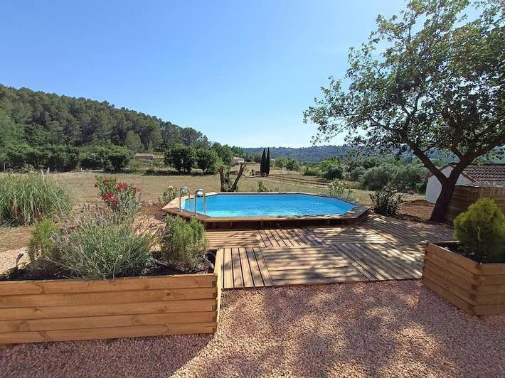 Villa pour 9 personnes, avec terrasse ainsi que piscine et jardin à Draguignan - 3
