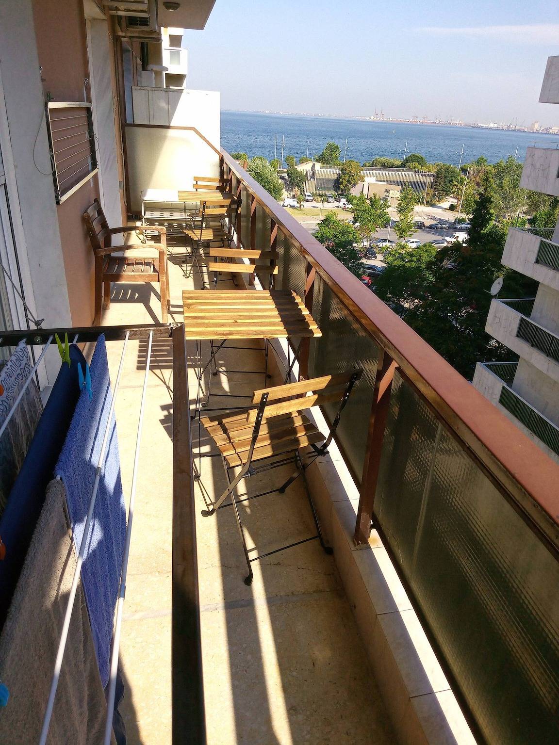 Ganze Wohnung, Promenadenwohnung mit Meerblick Yr1 in Faliro (Thessaloniki), Thessaloniki und Umgebung