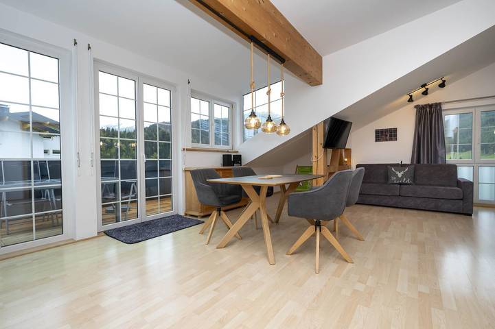 Geheel vakantieappartement, Alpenköniging Appartement, douche en bad, Wc, 1 slaapkamer in Riezlern, Mittelberg