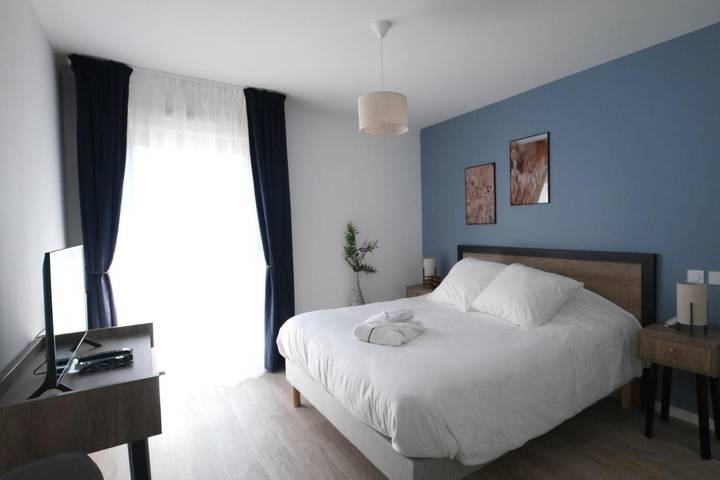 Location de vacances pour 4 personnes, avec Balcon ainsi que Terrasse et Jardin à Trélazé - 3