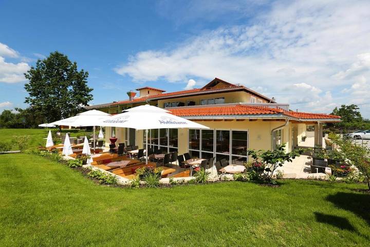 Hotel für 2 Personen, mit Terrasse und Garten sowie Sauna und Ausblick