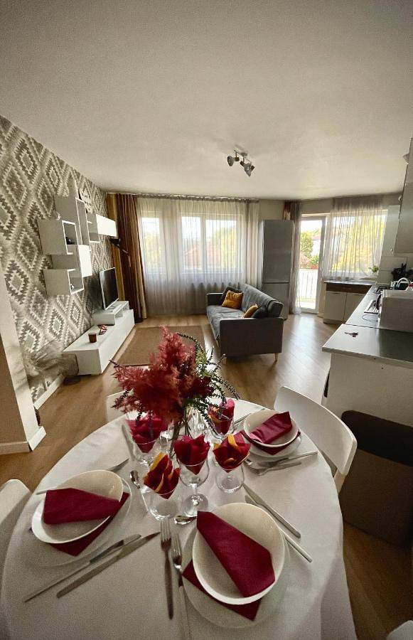 Gîte pour 4 personnes, avec balcon dans Cluj-Napoca