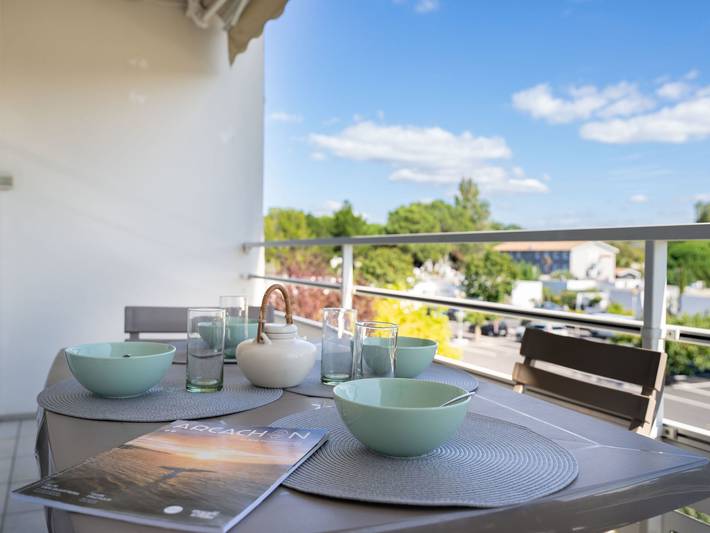 Appartement de vacances pour 4 personnes, avec balcon à La Teste-de-Buch
