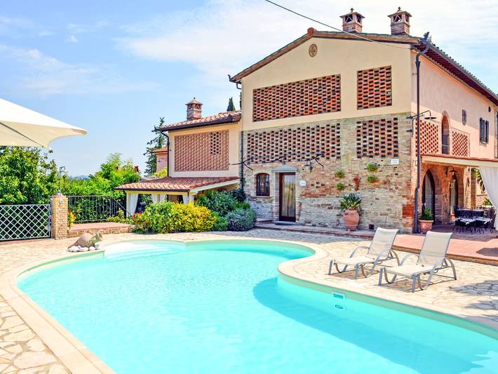 Casa vacanza per 6 persone, con Terrazza e Giardino nonché Panorama a Castelfiorentino