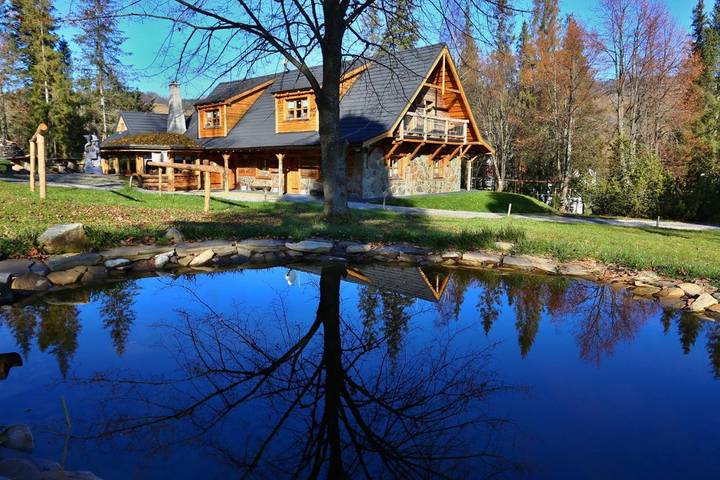 Lodge pour 4 personnes, avec vue et jardin - 1