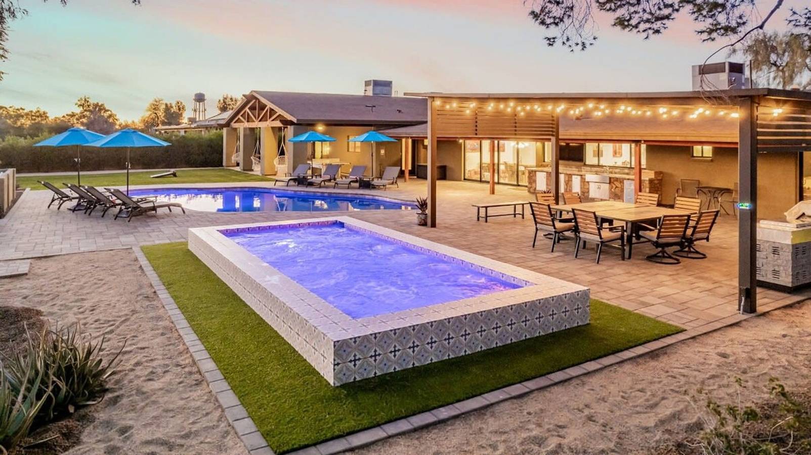 Scottsdale s Largest Hot Tub Davenport Ranch Estate in Scottsdale, Maricopa County