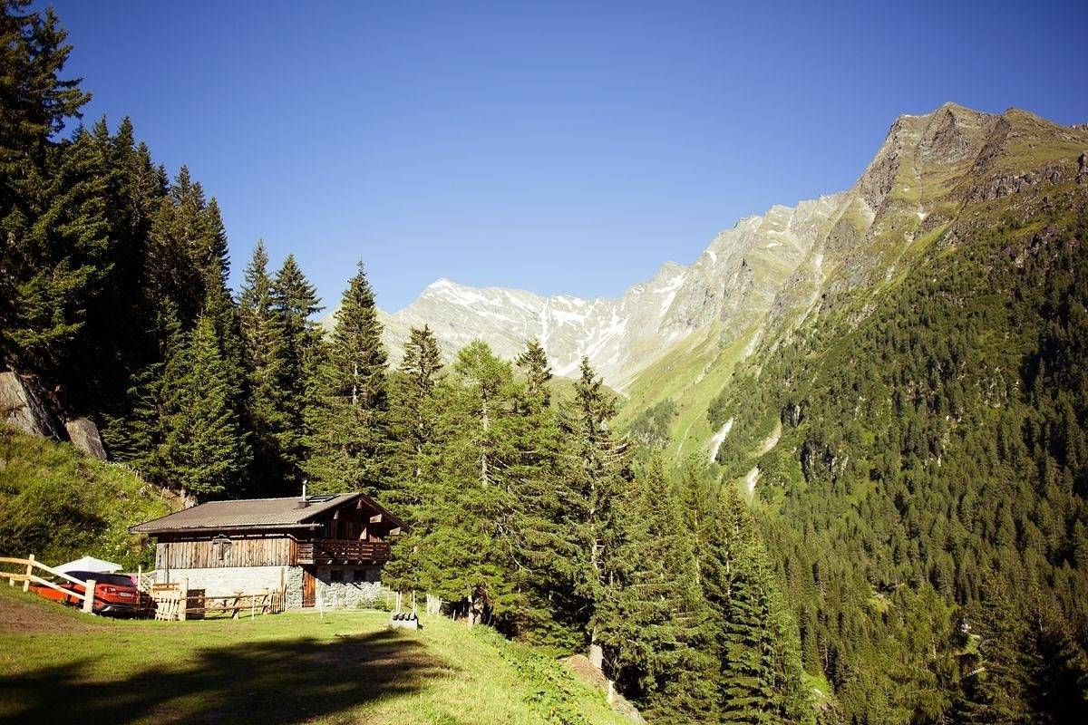 Tröglesalm in Matrei in Osttirol, Bezirk Lienz