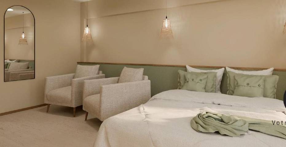 Chambre d’hôte pour 2 personnes, avec vue ainsi que piscine et jardin à Crestet - 4