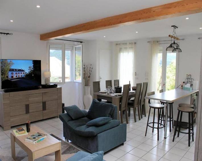 Location de vacances pour 4 personnes, avec jardin et vue à Ayzac-Ost - 4