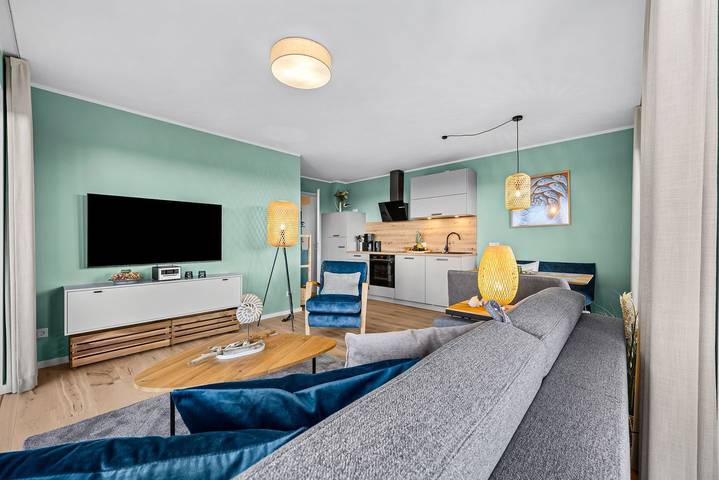 Ganze Wohnung, The View C06 Strandflieder  - 1. Og, gemein. Sauna, Pkw-Stellplatz in Badestrand Dagebüll, Dagebüll