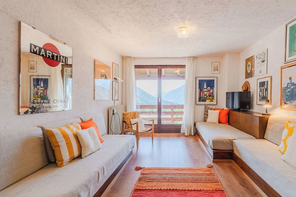 Ganze Wohnung, Schöne Wohnung für 4 Gäste mit  W-Lan, Tv, Balkon und Haustiere erlaubt in Sant'Antonio di Mavignola, Adamello-Presanella-Alpen