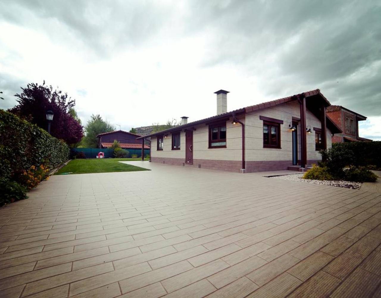 Ferienhaus 'El Mirador De La Toba' mit privater Terrasse, privatem Garten und Wlan in Fuentetoba, Golmayo