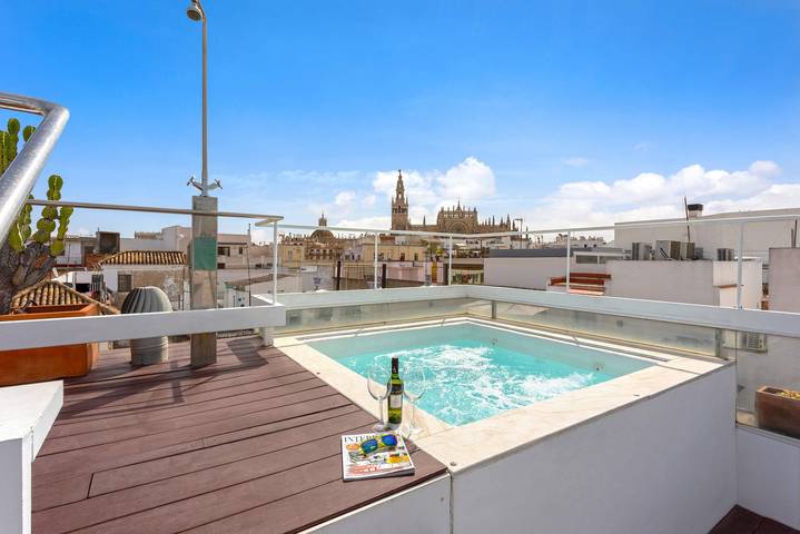 Apartamento de férias para 4 pessoas, com terraço em Sevilha
