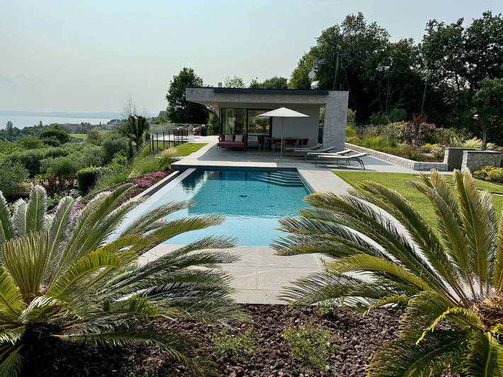 Villa für 4 Personen, mit Seeblick und Garten in Bardolino - 2