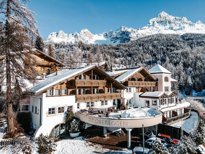 Hotel für 2 Personen, mit Ausblick und Garten sowie Terrasse, mit Haustier in Obereggen