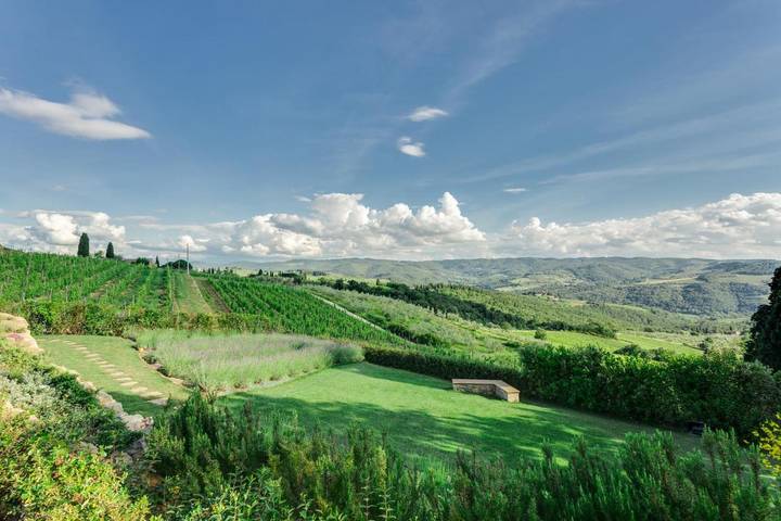 Chambre d’hôte pour 2 personnes, avec piscine ainsi que jardin et vue à Greve In Chianti - 4