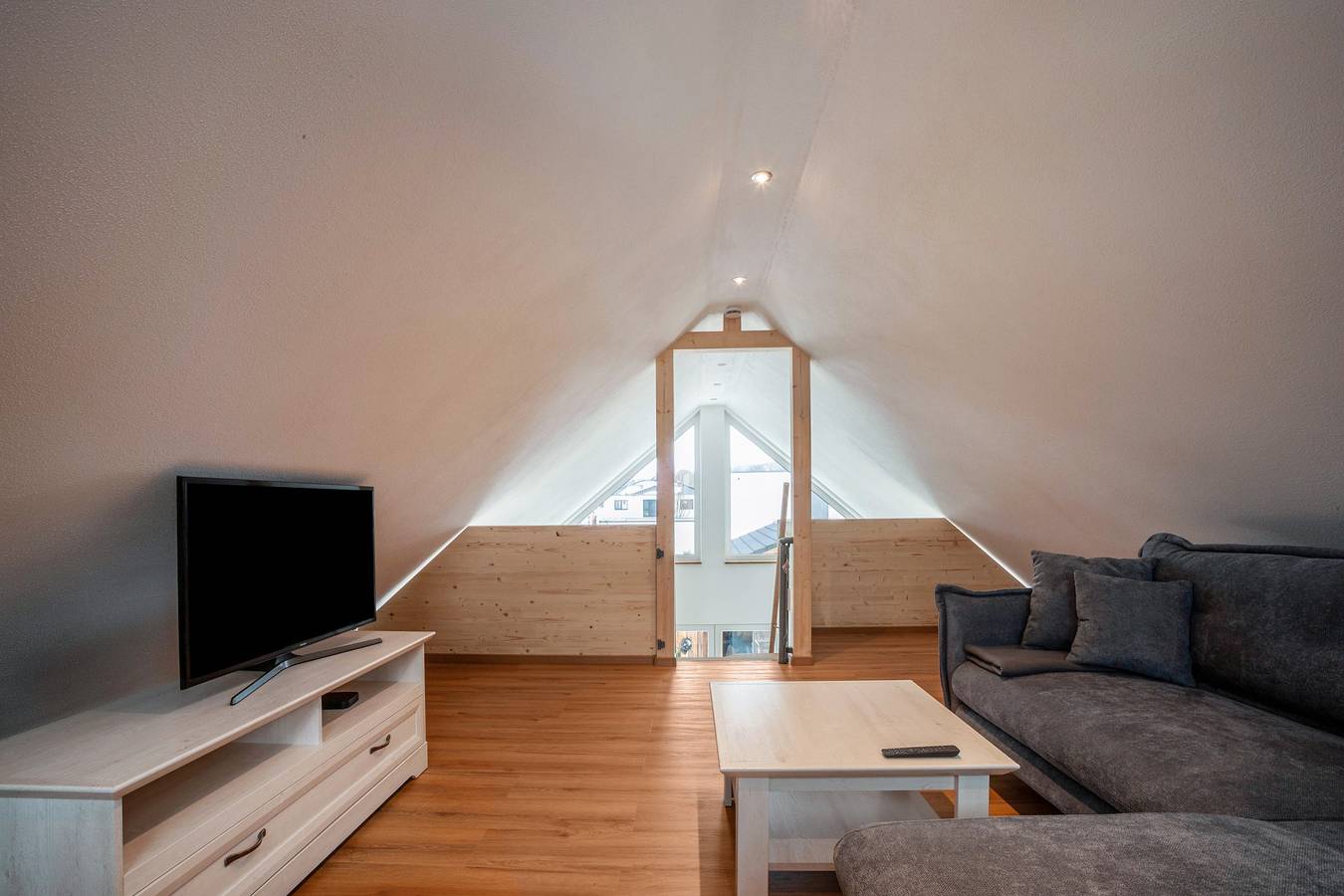 Ferienhaus 'Tiny Time' mit privater Terrasse, Gemeinschaftsgarten und Wlan in Krumbach (Schwaben), Bayerisch Schwaben