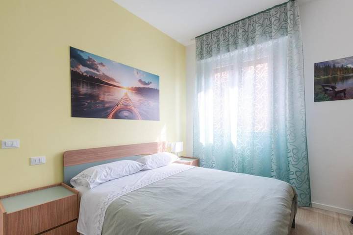Appartamento per 3 persone, con panorama e balcone in Peschiera Borromeo