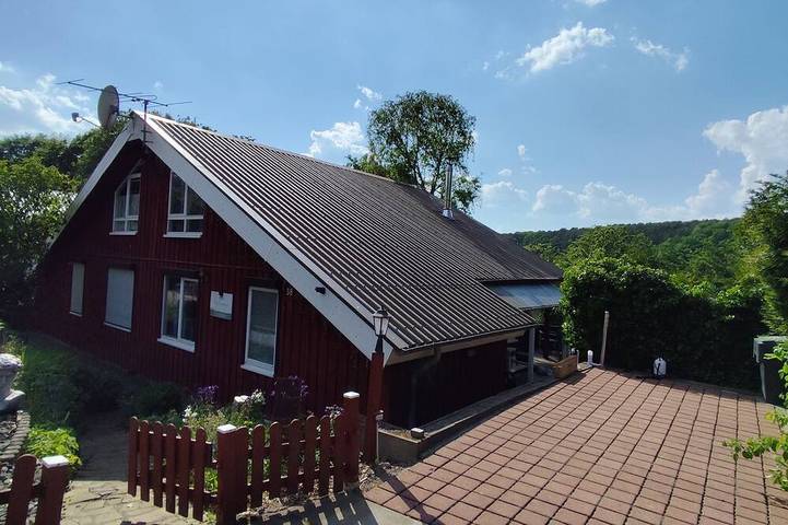 Ferienhaus für 5 Personen, mit Balkon und Sauna sowie Garten, mit Haustier in Extertal