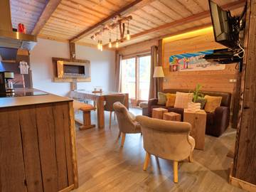 Chalet pour 8 personnes, avec balcon à Notre-Dame-de-Bellecombe