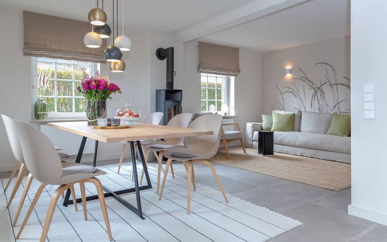 Ferienhaus für 8 Personen, mit Terrasse und Garten sowie Sauna in Wenningstedt