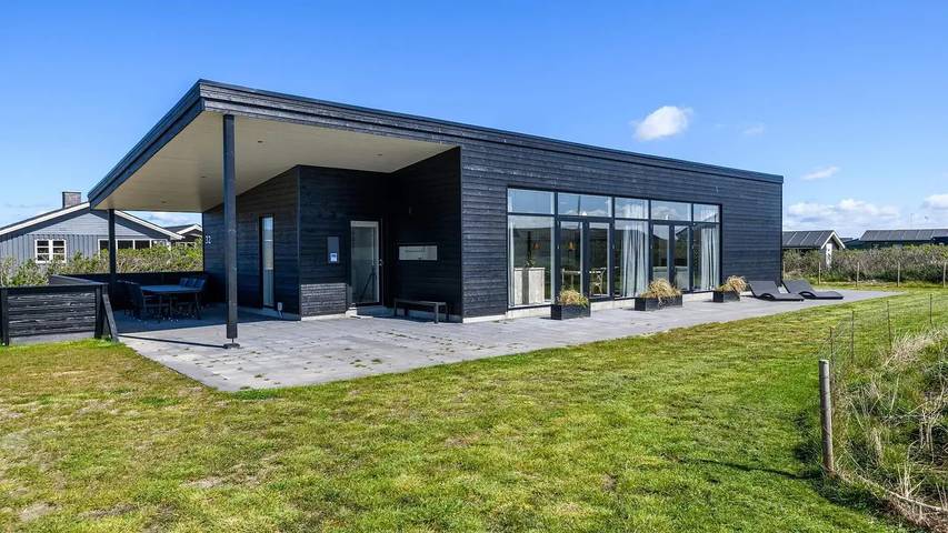 Ferienhaus für 9 Personen, mit Terrasse und Sauna, mit Haustier in Søndervig
