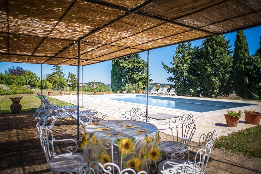 Casa con piscina privada con hermosa vista Val d 'Orcia in Pienza, Val d'Orcia