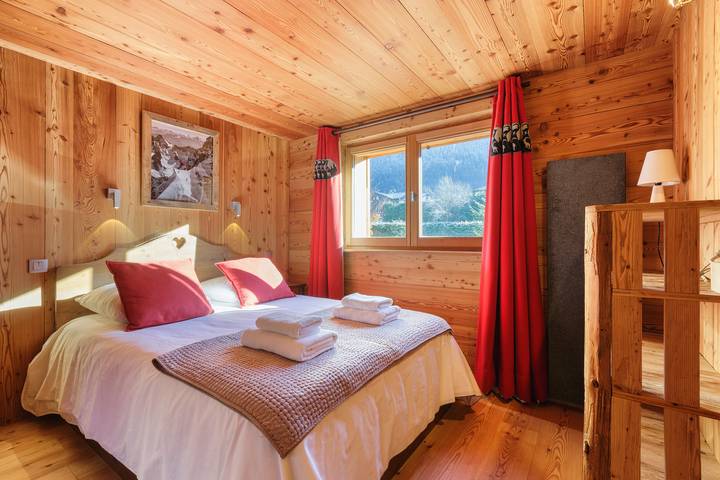 Chalet de l'Alpage mountain style for 8 w/sunny terrace in Les Houches, Mont-Blanc-Massiv