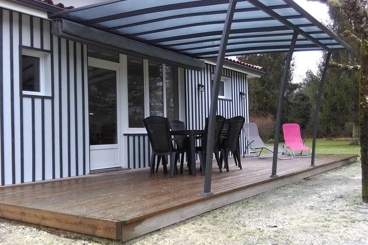 Location de vacances pour 4 personnes, avec balcon et jardin au Bassin d'Arcachon