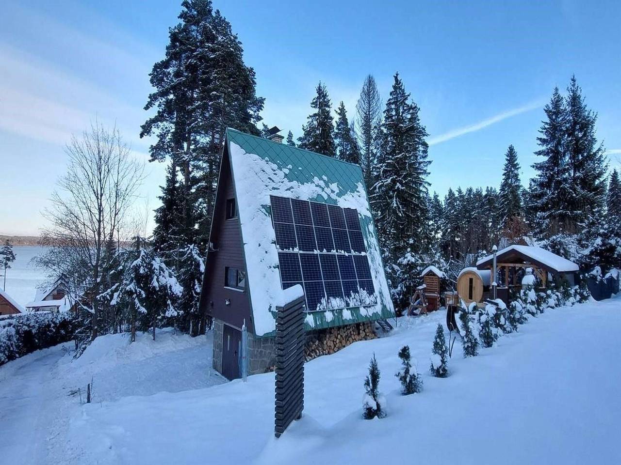 Hütte in der Orava in Mittelslowakei